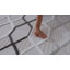 Tapis intérieur crème / beige à motif géométrique crème / beige 5 pi x 8 pi (5 pi 3 po x 7 pi 7 po) Tapis de sol, tapis contemporain, à poils moyens, résistant aux taches - salon, chambre à coucher, salle à manger et cuisine-56551506