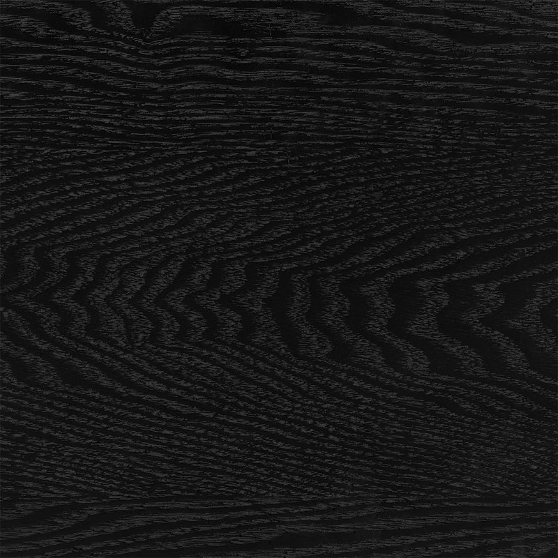 Tablette flottante en bois manufacturé Sherice, H 1,97 po x l 74,81 po x P 10,24 po, Noir mat