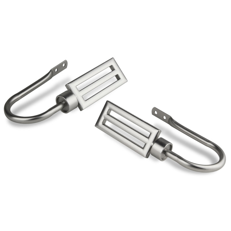 Retenue de rideau Sterling, Nickel satiné