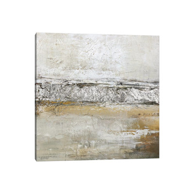 Low Limit Silver by Design Fabrikken - Wrapped Canvas Print