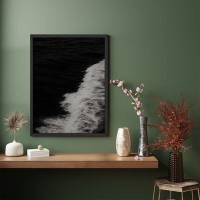 Reproduction de paysage encadrée pour la maison - 11 po x 14 po