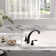 Double Handle Deck Mounted Roman Tub Faucet with Rough-in Valve