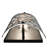 Steel Flush Mounted Sconce