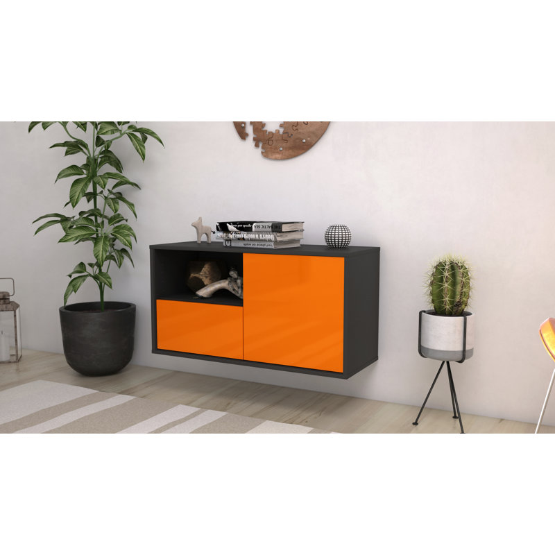Haimes TV Stand, Orange