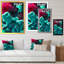 Encre rouge et rose III, impression sur toile moderne-1410367880-1410367872