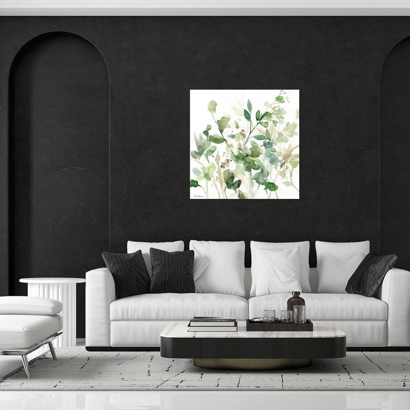 «Sage Garden I» par Carol Robinson - impression non encadrée, H 24 po x l 24 po x P 0,25 po