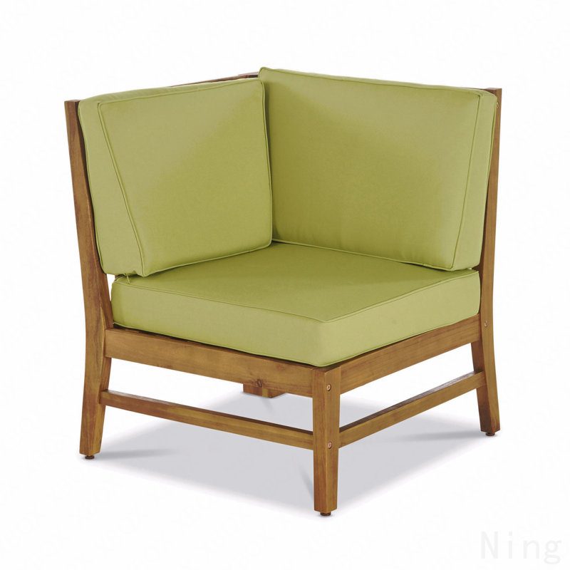 Fauteuil d'angle, vert, Vert