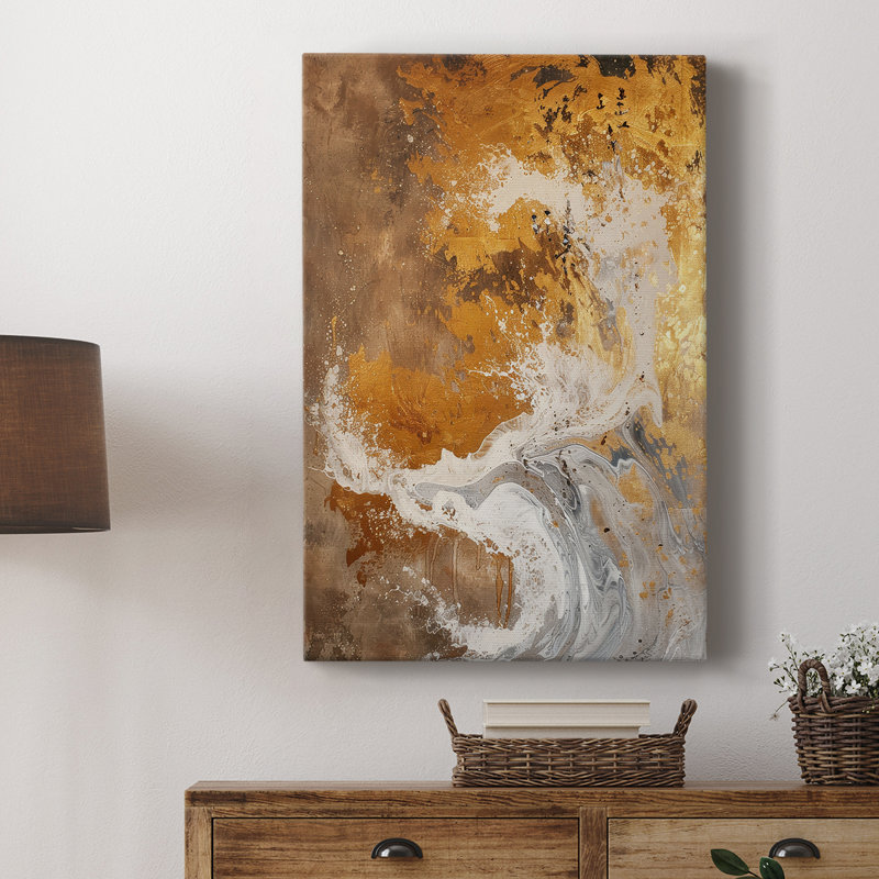 ABSTRACT Series CDxxxv - galerie sur mesure, H 27 po x l 18 po