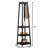 Coat Rack with 3-Tier Storage Shelves