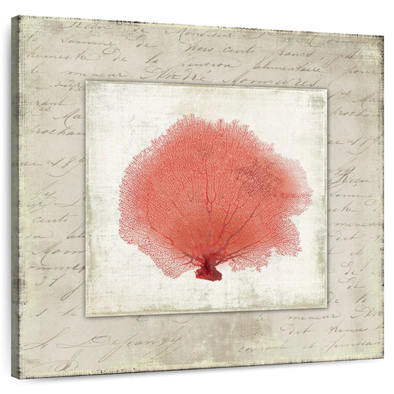 Crowle Coral Linen Mini I, 39" H x 39" W
