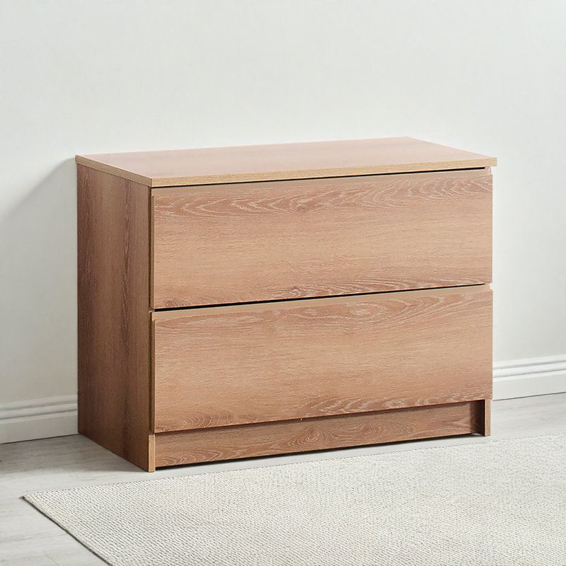 Système d'organisation en bois Devi Oak, Brun
