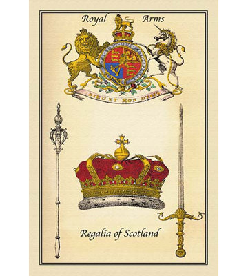 « royal accoudoirs-regalia of écosse » par mutlow, impression