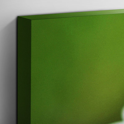Bumble Bee White Daisy Photographic - Wrapped Canvas