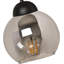 1-Light Black Armed Sconce