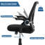 Ensemble de bureau à domicile et chaise pour bureau d'ordinateur et ensemble de chaise de bureau ergonomique en filet-88575794