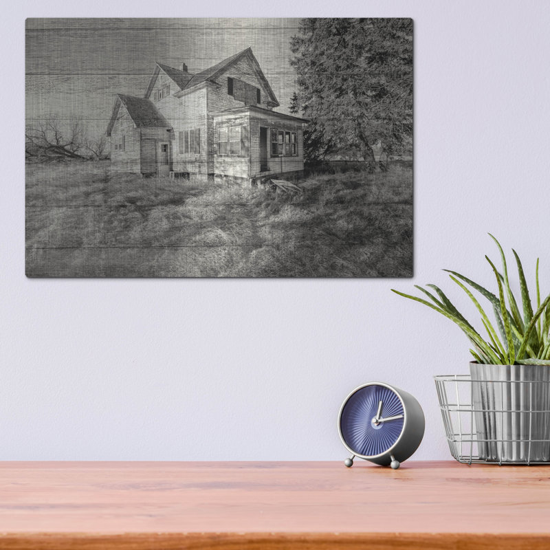 «Lost Farmstead On The Prairie 034» par Gordon Semmens, H 12 po x l 16 po