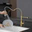 Robinet de cuisine à poignée simple en acier inoxydable 304-102036596