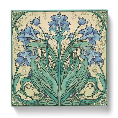 Bluebell Art Nouveau - Print