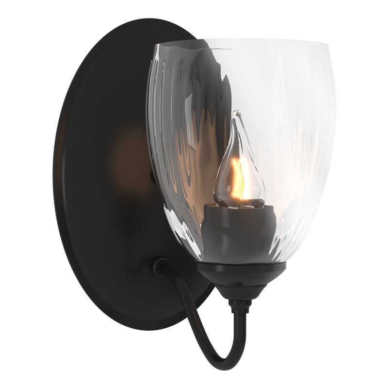 Simple Lines 1 - Light Armed Sconce, Black