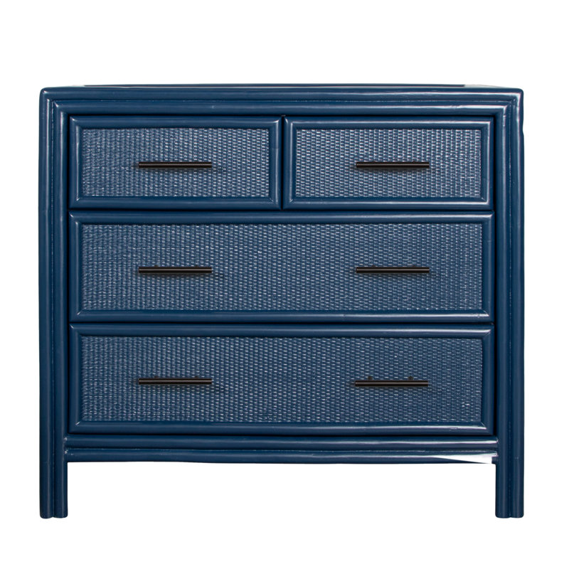 Aruba 4 - Drawer Nightstand, Navy