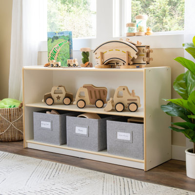Rangement ouvert à 2 tablettes EdQ Essentials