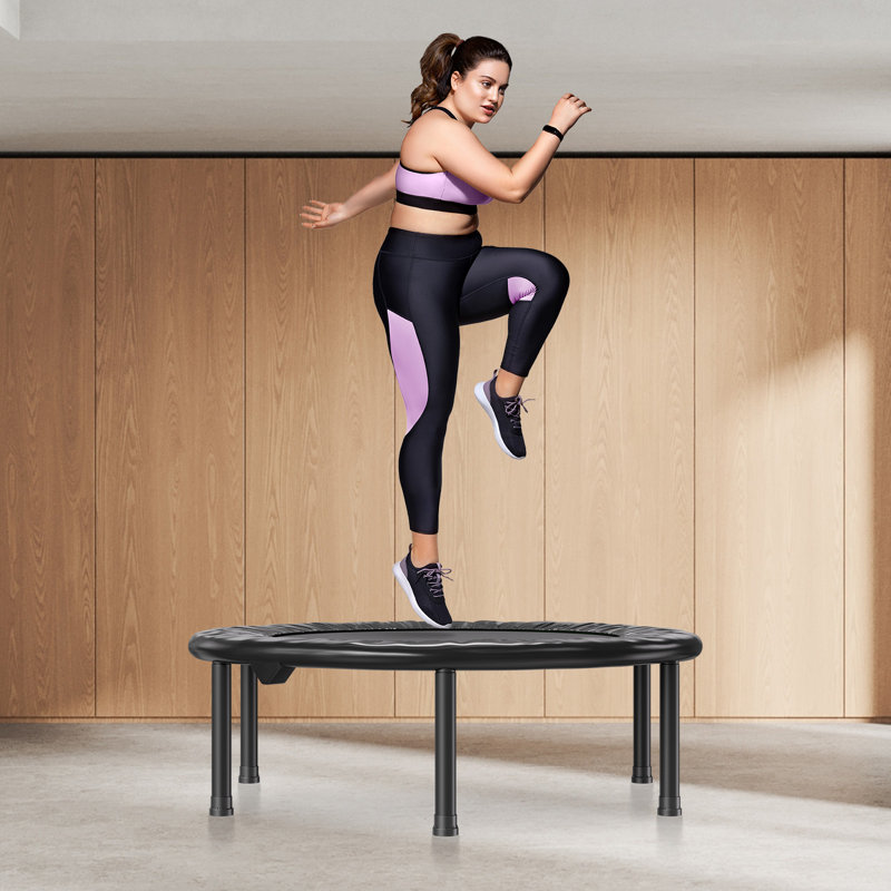 Mini rebondisseur d'exercice pliable pour adultes 36 "Trampoline