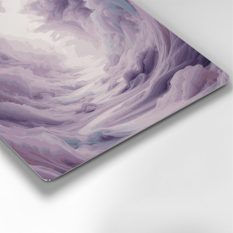 Abstrait paysage 74, art mural en métal beige, H 16 po x l 16 po