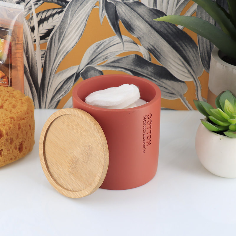 Contenant de rangement pour salle de bain Willis, Terracotta