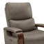 Genuine Leather Swivel Power Recliner