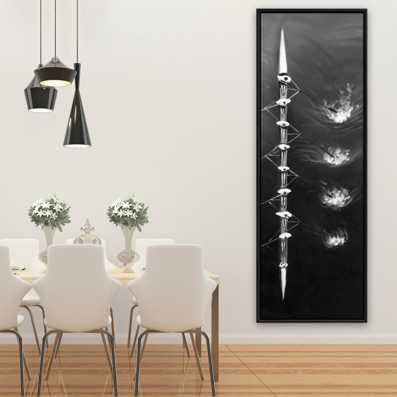 «Rowing Boat Race», reproduction sur toile