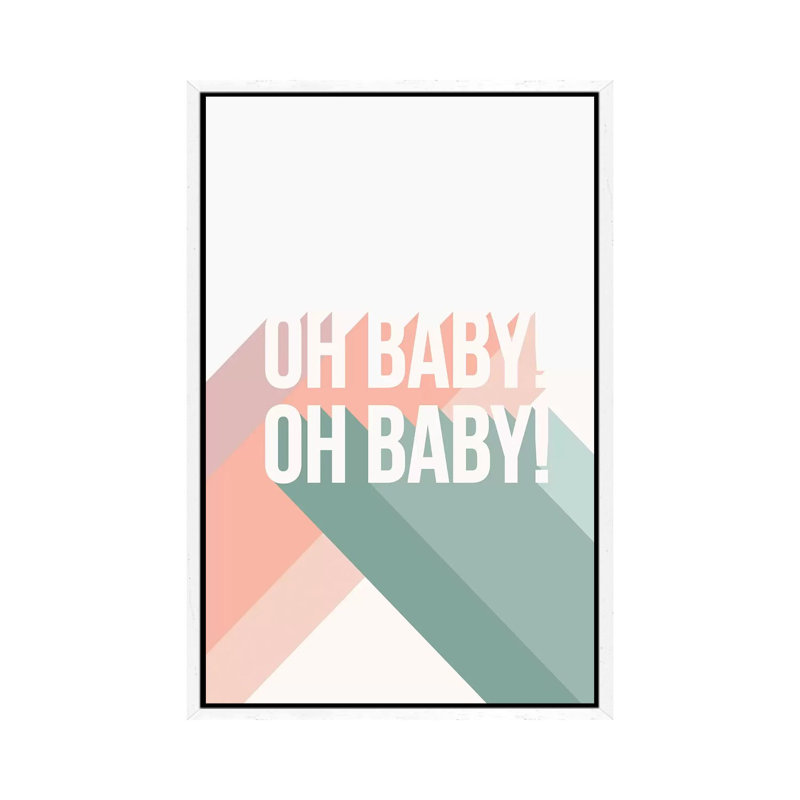 Oh Baby by The Native State - Gallery-Wrapped Canvas Giclée on Canvas, White Framed, 152.5 cm H x 101.5 cm W