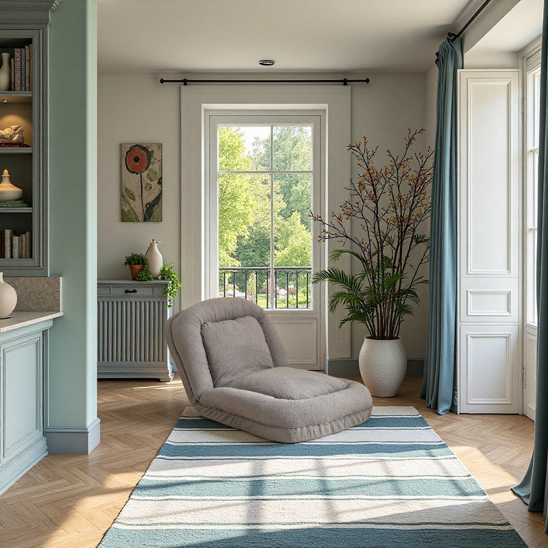 Fauteuil de jeu inclinable, Gris