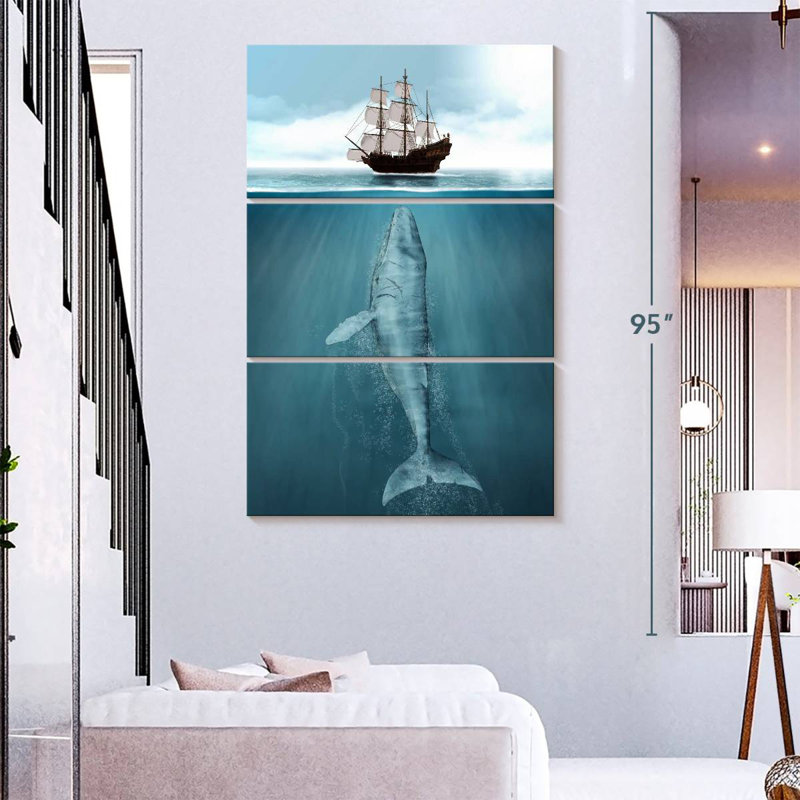 Brampt Large Whale, 32" H x 20" W