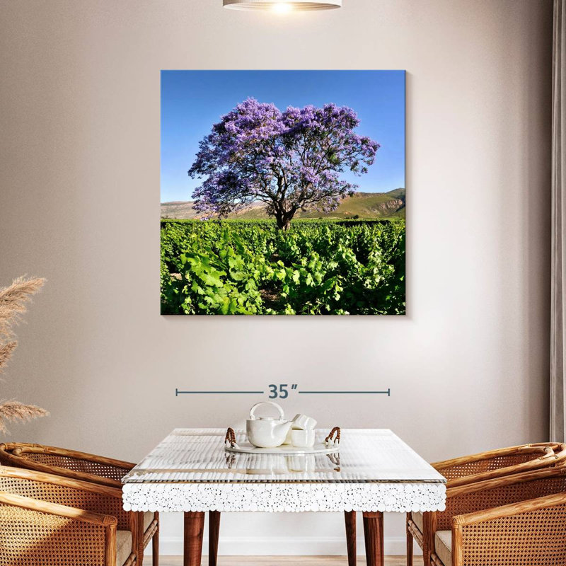 Harnek Jacaranda Tree, 39" H x 39" W