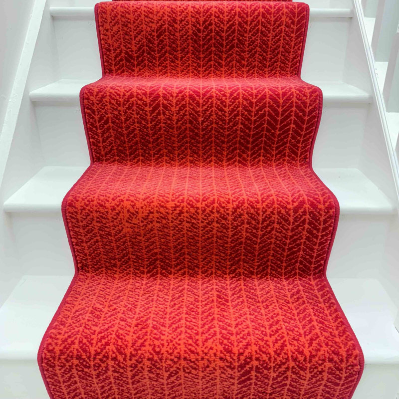 Stair Runner Solid Colour Area Rug, Runner 60 x 450 cm