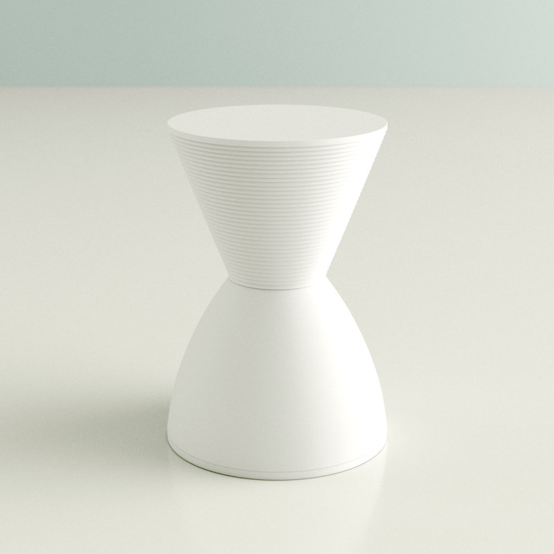 Drexler End Table, White