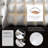  Luxury 100% Organic Cotton All Season  Goose Feathers Down Twin Size Bed Comforter/ Duvet Insert-717249038