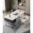 Practical Sintered Stone Office Desk with Storage Drawer-1292092639-1292092577