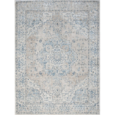 Noble GC_GEN7001 Ivory 7 Ft. 10 In. X 10 Ft. 3 In. Area Rug