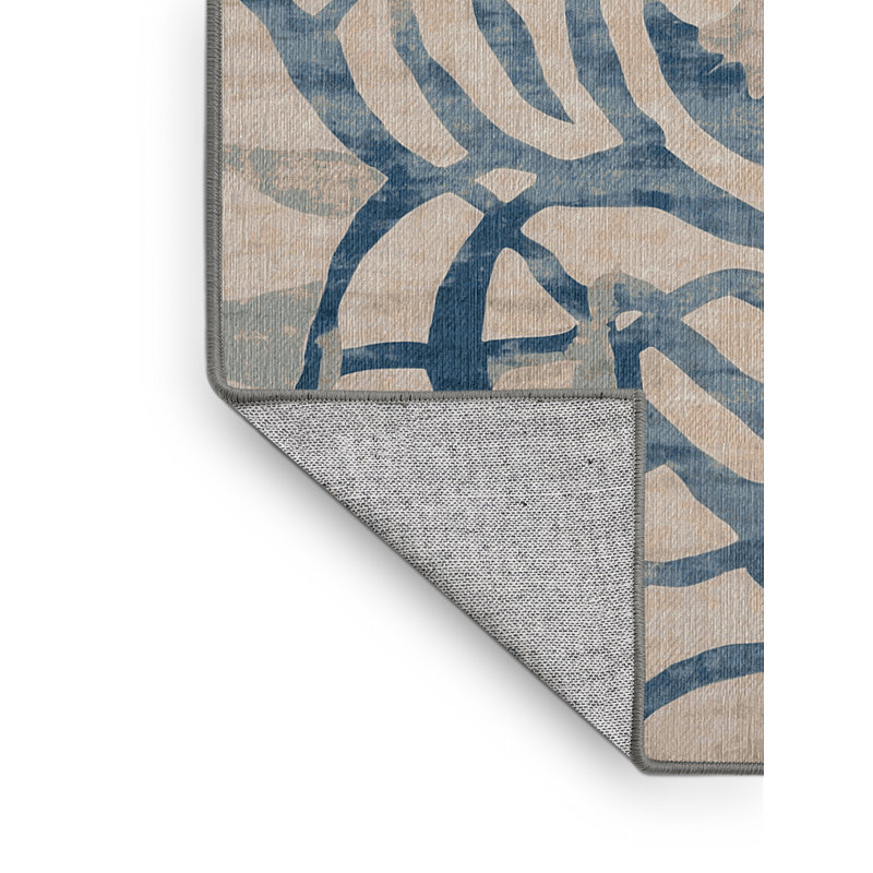 Tapis gris lavable à la machine, Tapis de couloir 2 pi x 5 pi
