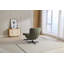 Watseka Upholstered Swivel Armchair with Footstool-2028972429