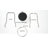 Parrino Upholstered Counter Stool with Steel Frame