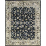 Bradley Hand Woven Silk and Wool Oriental Area Rug