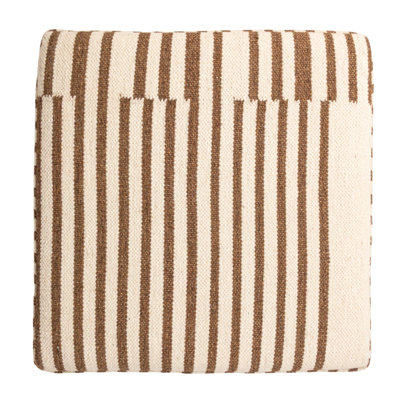 Breck Wool Upholstered Ottoman