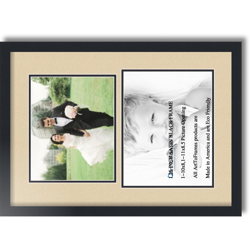 Cadre photo Jammie, Bord de mer, 8 po x 10 po, 8,5 po x 11 po