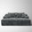 Chenille onyx noir