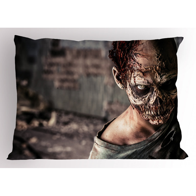 Taie décorative zombie, Simple