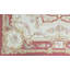 Hand-Knotted High-Quality Ivory and Red Area Rug