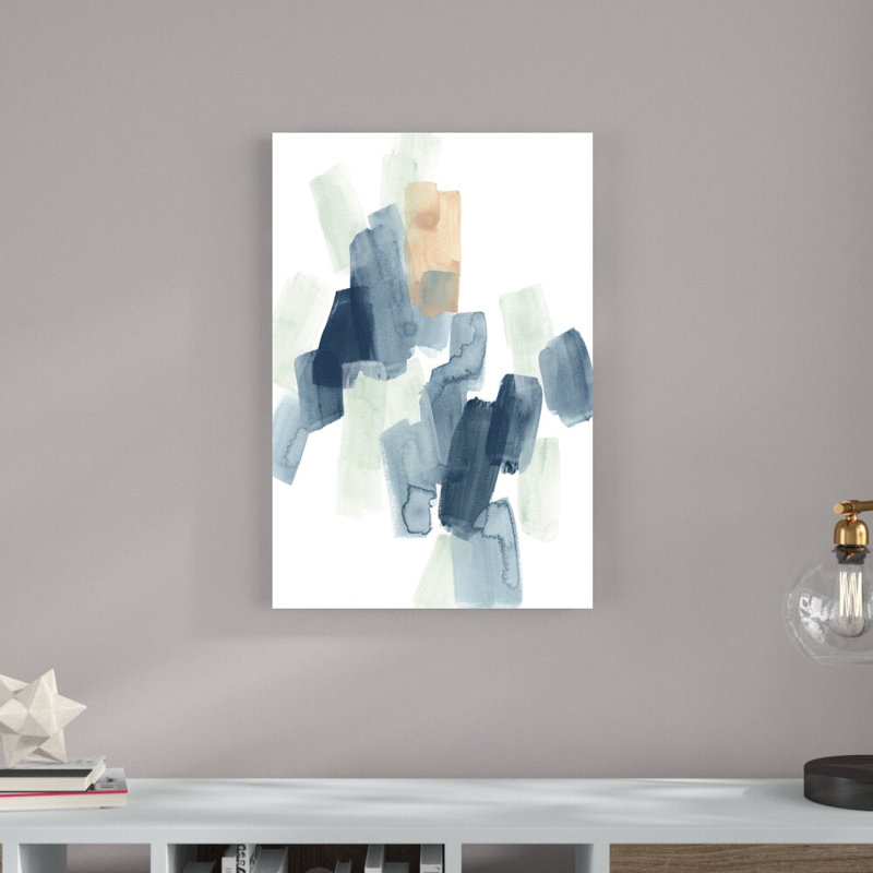 Indigo facettes IV, H 30 po x l 20 po