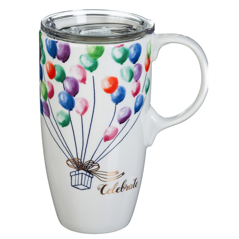 Grande tasse de voyage 17 onces célébrer